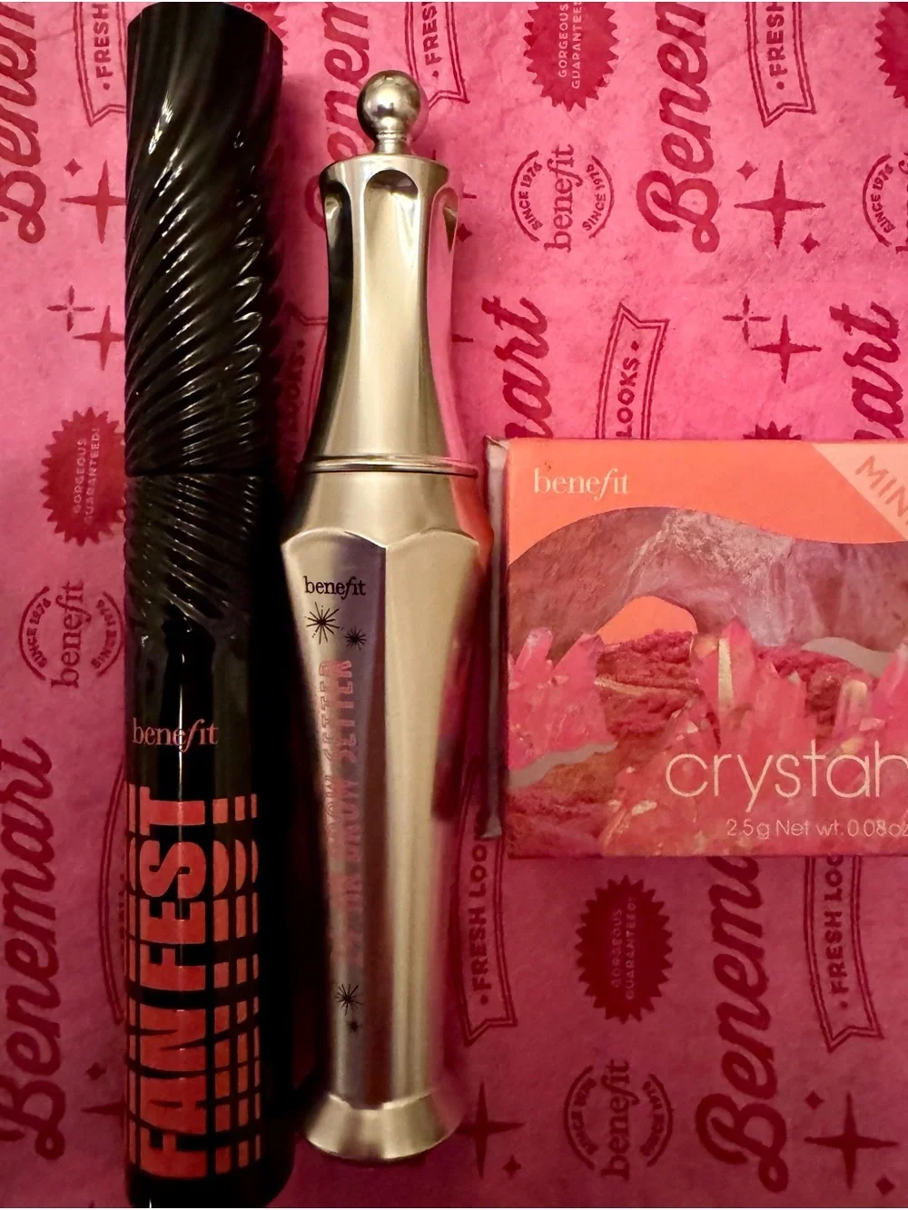 Benefit Mascara, Benefit Brow Gel & Benefit Blush **NEW**